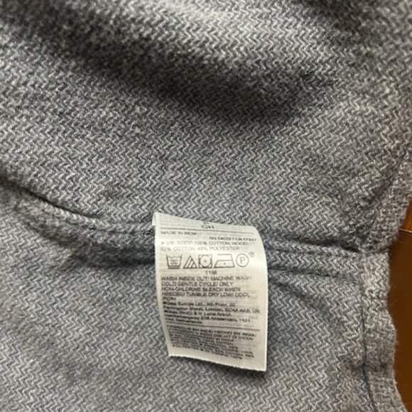 MEGA CLEARANCE!  Old Navy Men's Hooded Soft-brushed Flannel - Size S - Picture 9 of 11